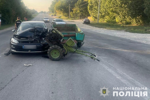 Тернопільські поліцейські затримали водія, який спричинив смертельну ДТП