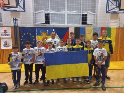 Борці з Тернопільщини здобули перемогу на міжнародному турнірі у Словаччині