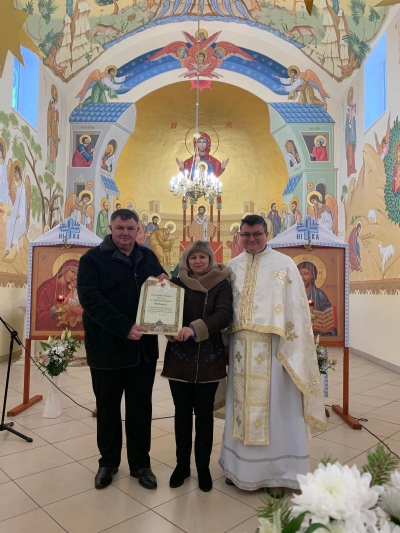 ОТГ на Тернопільщині отримала благословення Папи Римського