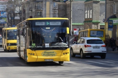 У Тернополі припинено рух всього громадського транспорту, що курсує через вул. Руську