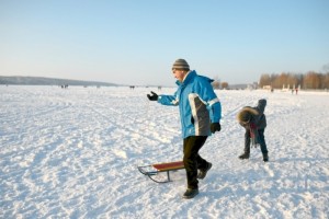 У суботу тернополяни забавлялись із зимою (фото)