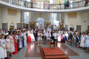 У святині на Тернопільщині відбувся День подяки колегіуму &quot;Знамення&quot;