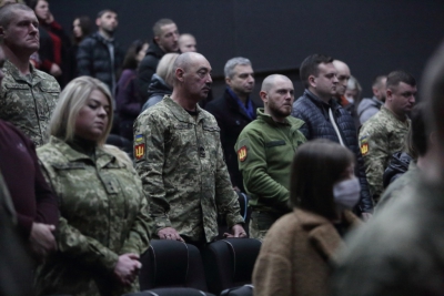 У Тернополі «Сталевим хрестом непереможних» нагородили понад пів сотні військових та волонтерів (фоторепортаж)
