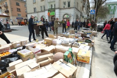 З Тернополя у АТО вирушив &quot;Великодній кошик&quot;