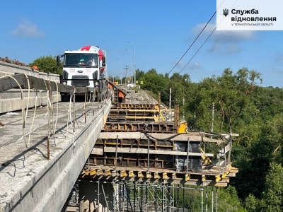 У Тернопільській області коштом Європейського інвестиційного банку ремонтують три аварійних мости