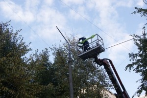 Впродовж тижня дві вулиці в Тернополі не будуть освітлюватись