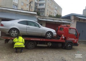 У Тернополі патрульні зупинили &quot;втікача&quot;, який спричинив ДТП в сусідньому обласному центрі