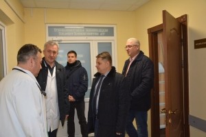 Голова облради Віктор Овчарук перевірив новий кардіоцентр на готовність до відкриття