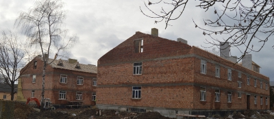 Як триває будівництво гуртожитків для військових на Тернопільщині (фото)