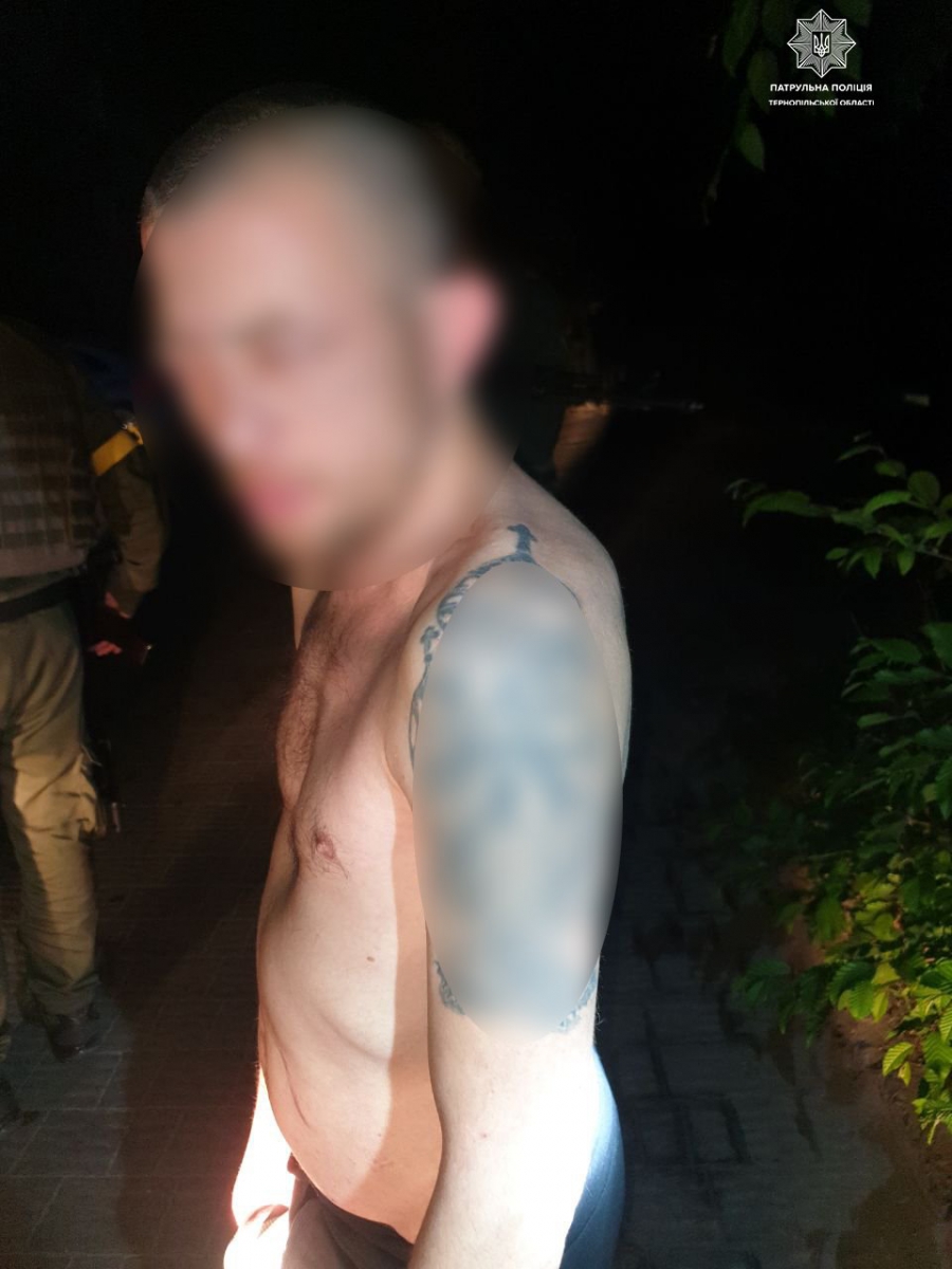 У Тернополі поліцейські спіймали чоловіка, який мав при собі шприц із наркотиками