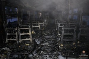 У Тернополі сьогодні загорівся дизель-поїзд