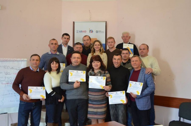 Депутати Вишнівецької ОТГ взяли участь у циклі спеціалізованого навчання