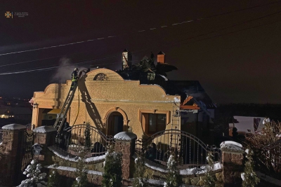 Неподалік Тернополя горів житловий будинок