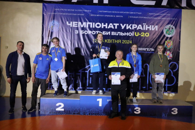 Студентка ЗУНУ здобула «золото» на Чемпіонаті України з вільної боротьби