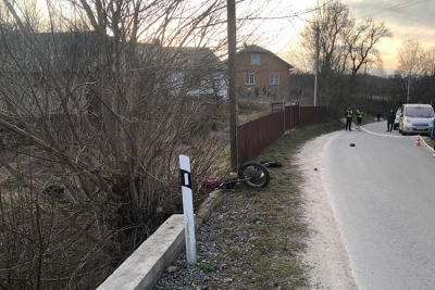 На Тернопільщині слідчі затримали водія, причетного до смерті мотоцикліста