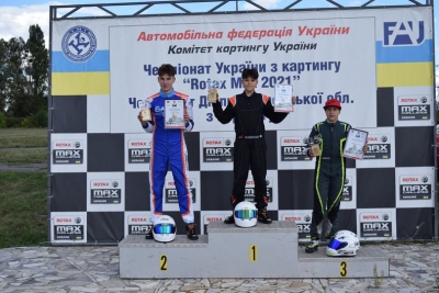 Тернополянин став срібним призером V етапу Чемпіонату України з картингу