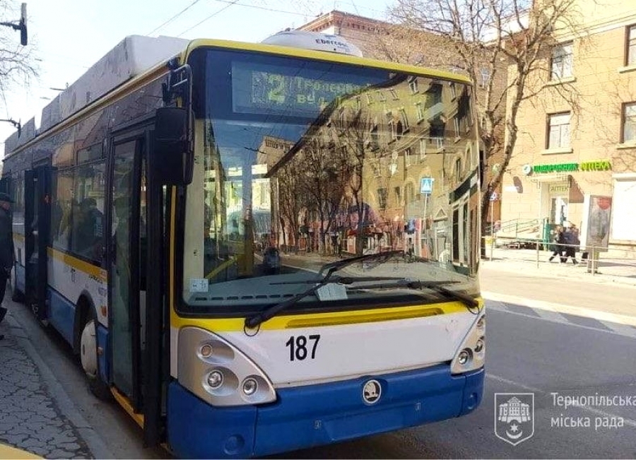 Сьогодні у Тернополі змінено рух тролейбусів №2 та №11