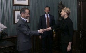 Юлія Тимошенко зустрілася з послом Італії