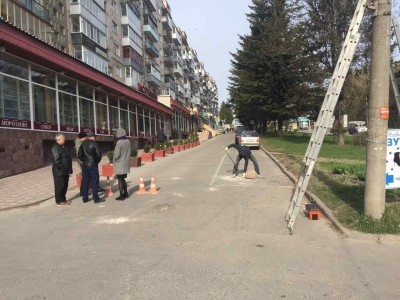 &quot;Липовий&quot; знак паркування встановили тернополяни