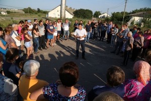 Михайло Головко підтримав збаражчан у боротьбі проти шкідливого свинокомплексу