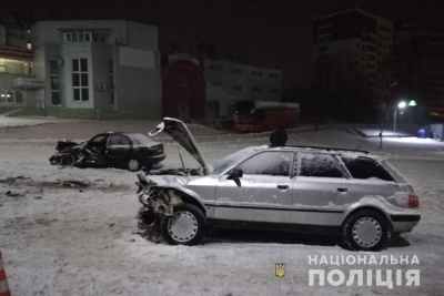 На &quot;Збаразькому кільці&quot; у Тернополі не розминулися два автомобілі
