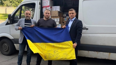 Тернопільська обласна рада передала допомогу у звільнену українську Балаклію