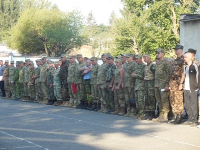 Військовозобов&#039;язаних з Тернопільщини відправили на навчання (ФОТО)