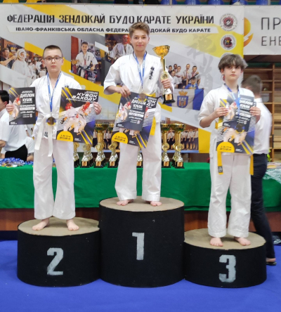 Юний спортсмен з Тернопільщини здобув срібло на змаганнях у сусідній області
