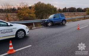 На Тернопільщині п&#039;яний водій легківки вчинив ДТП