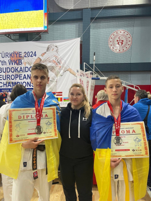 Тернопільські каратисти здобули призові місця на чемпіонаті Європи