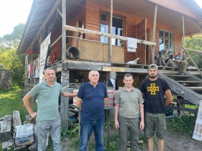 Микола Люшняк привітав учасників патріотичного табору «Легіон-25», який відбувається на Тернопільщині
