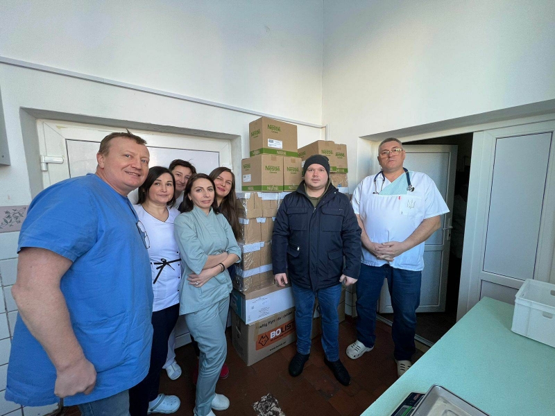Волонтери «Платформи єдності» передали подарунки маленьким пацієнтам тернопільської лікарні