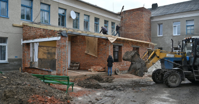 На Тернопільщині реконструюють міську лікарню