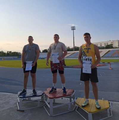 Тернопільські легкоатлети вибороли золото та срібло на чемпіонаті України