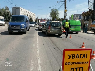 Чверть тисячі ДТП трапилося у Тернополі за чотири місяці