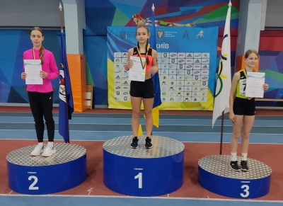 Легкоатлетка з Тернопільщини стала чемпіонкою України з легкоатлетичного двоборства