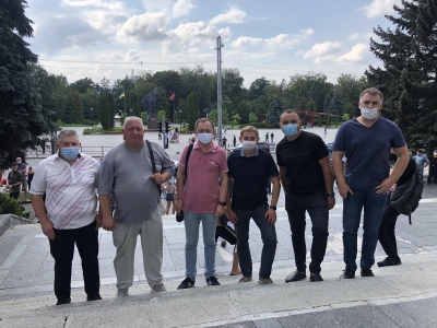 Підприємці Тернополя на акції протесту вимагали в уряду припинити терор проти тернополян