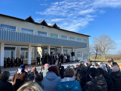 У школі на Тернопільщині відкрили меморіальну дошку Герою Павлу Чудику