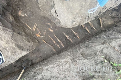 На приватному подвір’ї у Тернопільському районі розкопали людські рештки