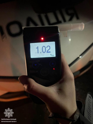 За вихідні тернопільські поліцейські спіймали десяток п&#039;яних водіїв