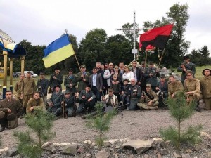 «Ідея, за яку померли борці за волю України - перемогла!» - Михайло Головко на освяченні символічної могили воїнів УПА на Збаражчині