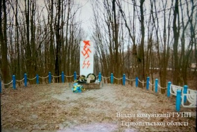 У Тернополі вандали понищили пам&#039;ятний знак