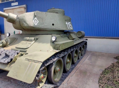 У Тернополі продадуть на електронному аукціоні радянський танк Т-34
