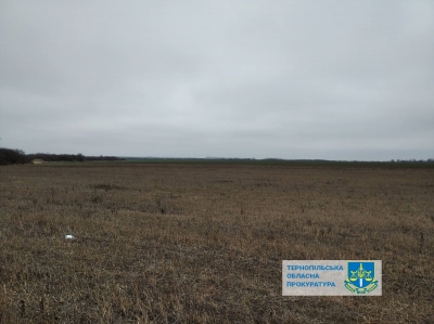 На Тернопільщині конфіскували земельну ділянку у громадянки рф