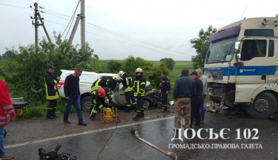 У ДТП на дорогах Тернопільщини загинули троє людей