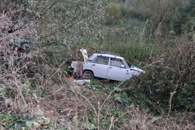 На Тернопільщині автомобіль злетів з дороги та перекинувся, водій загинув на місці