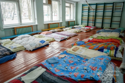 У тернопільській школі № 19 розгорнули тимчасовий пункт для розміщення 150 внутрішньо переселених громадян