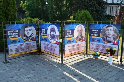 У громаді на Тернопільщині освятили стели на Алеї пам’яті