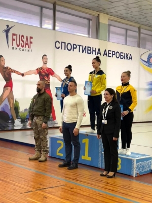 Тернопільські спортсмени здобули «срібну» та «бронзову» медалі на Чемпіонаті України із спортивної аеробіки