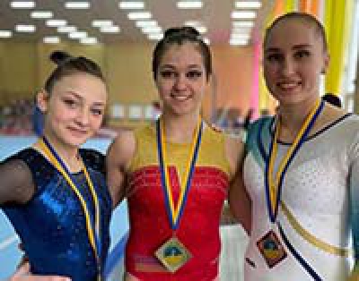 Тернополянка Анастасія Бачинська завоювала дві &quot;золоті&quot; нагороди на чемпіонаті України зі спортивної гімнастики